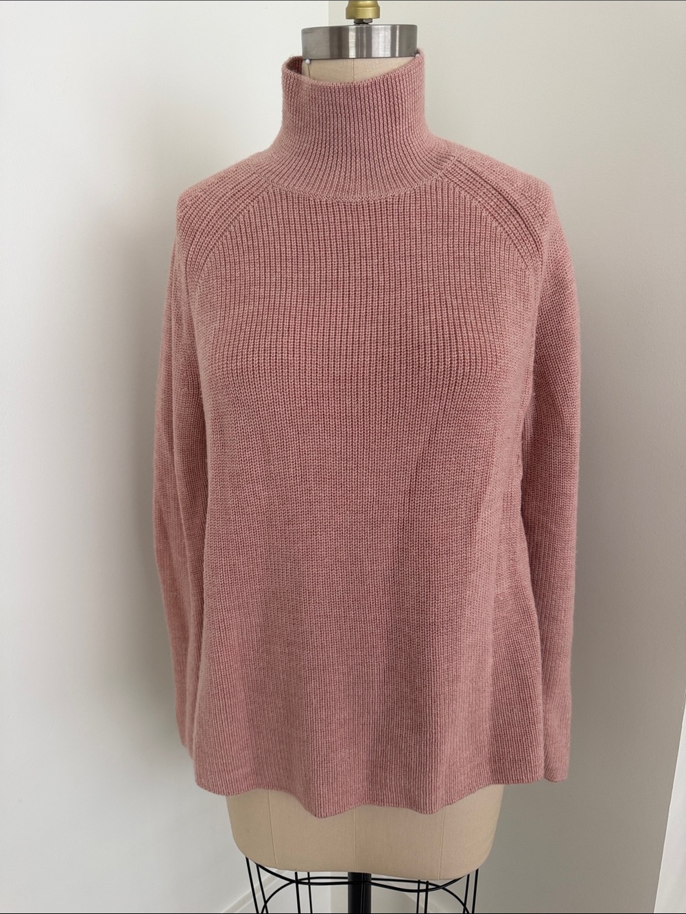 Eileen Fisher Rose Dusty Turtleneck Sweater